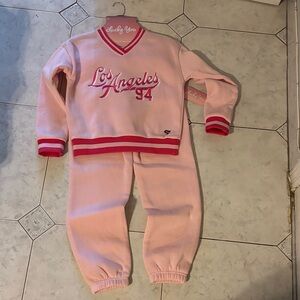 Lucky Brand Kids Pink Los Angeles Matching Set